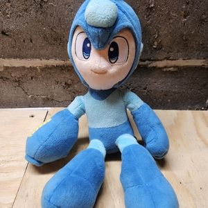 Mega Man plush San Ei Capcom plush video game blue Allstar edition